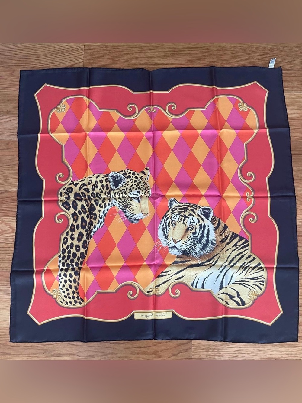 Salvatore Ferragamo Silk Scarf - Picture 4 of 4
